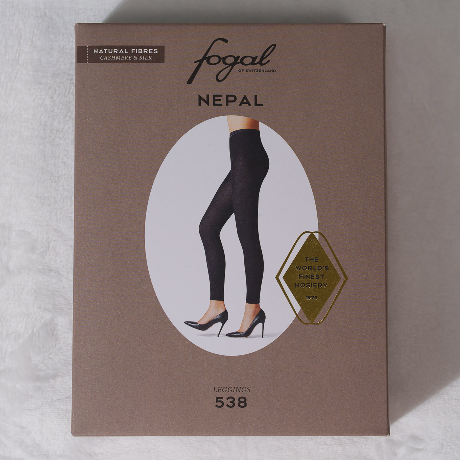 Fogal羊绒丝绸保暖九分裤538