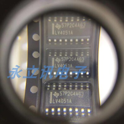 原装正品 SN74LV4051ADR SOIC-16 单路通用模拟多路复用器芯片