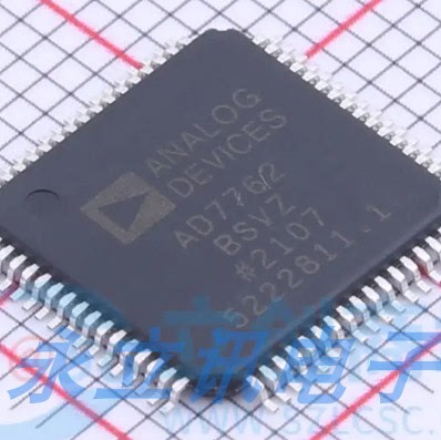 原装正品 贴片 AD7762BSVZ 封装TQFP-64 模数转换芯片ADC