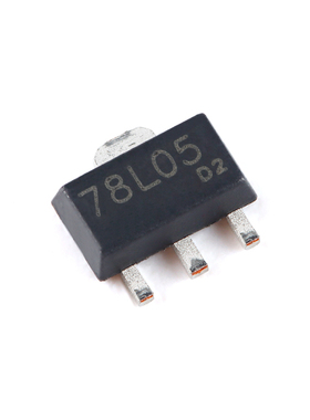 原装正品 UMW 78L05-300ma SOT-89 输出5V/300mA 线性稳压器芯片