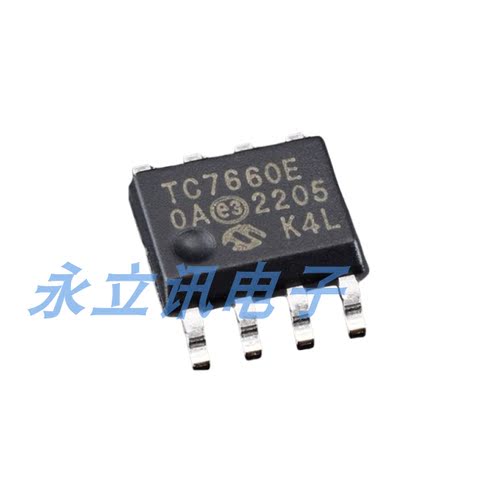 原装正品 贴片 TC7660EOA713 SOIC-8 电荷泵DC-DC电压转换器芯片
