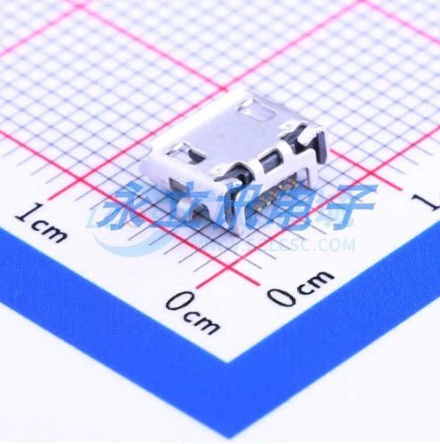 10118194-0001LF USB 2.0 连接器 Micro-B母座 贴片5pin SMD 现货