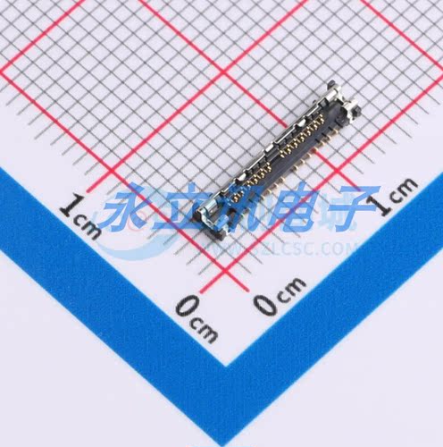 DF56C-26S-0.3V(51) 板对板与背板连接器 SMD,P=0.3mm 26P 0.6mm