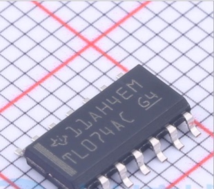 原装正品 贴片 TL074ACDR SOIC-14 FET输入运放