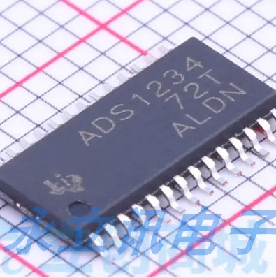 原装正品 贴片 ADS1234IPW 封装TSSOP-28 模数转换芯片ADC