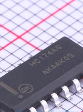 原装正品 贴片 MC74HC174ADR2G SOP16 六路 D 型触发器，带时钟