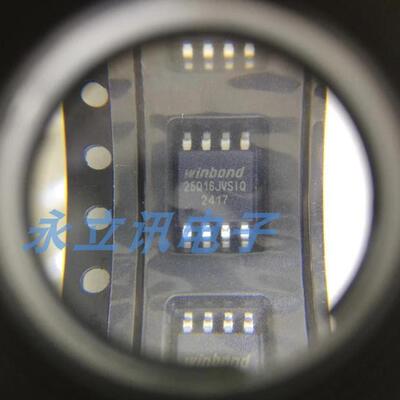 原装正品 W25Q16JVSIQ 16Mbit串行闪存/双和四SPI/FLASH SOIC-8