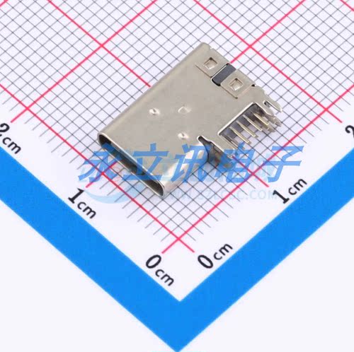 918-518K2023D50012 USB 2.0连接器 Type-C母座 usb插座 侧插14P