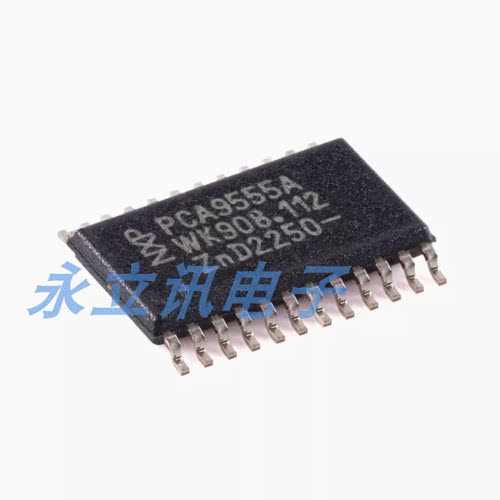 原装正品PCA9555APW,118 TSSOP-24 16位I2C总线I/O扩展器端口芯片