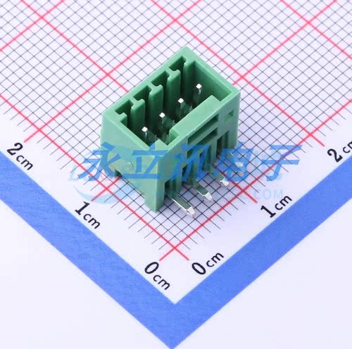 DB2ERC-2.54-4P-GN 插拔式接线端子 间距2.54MM 1*4P板端/插座