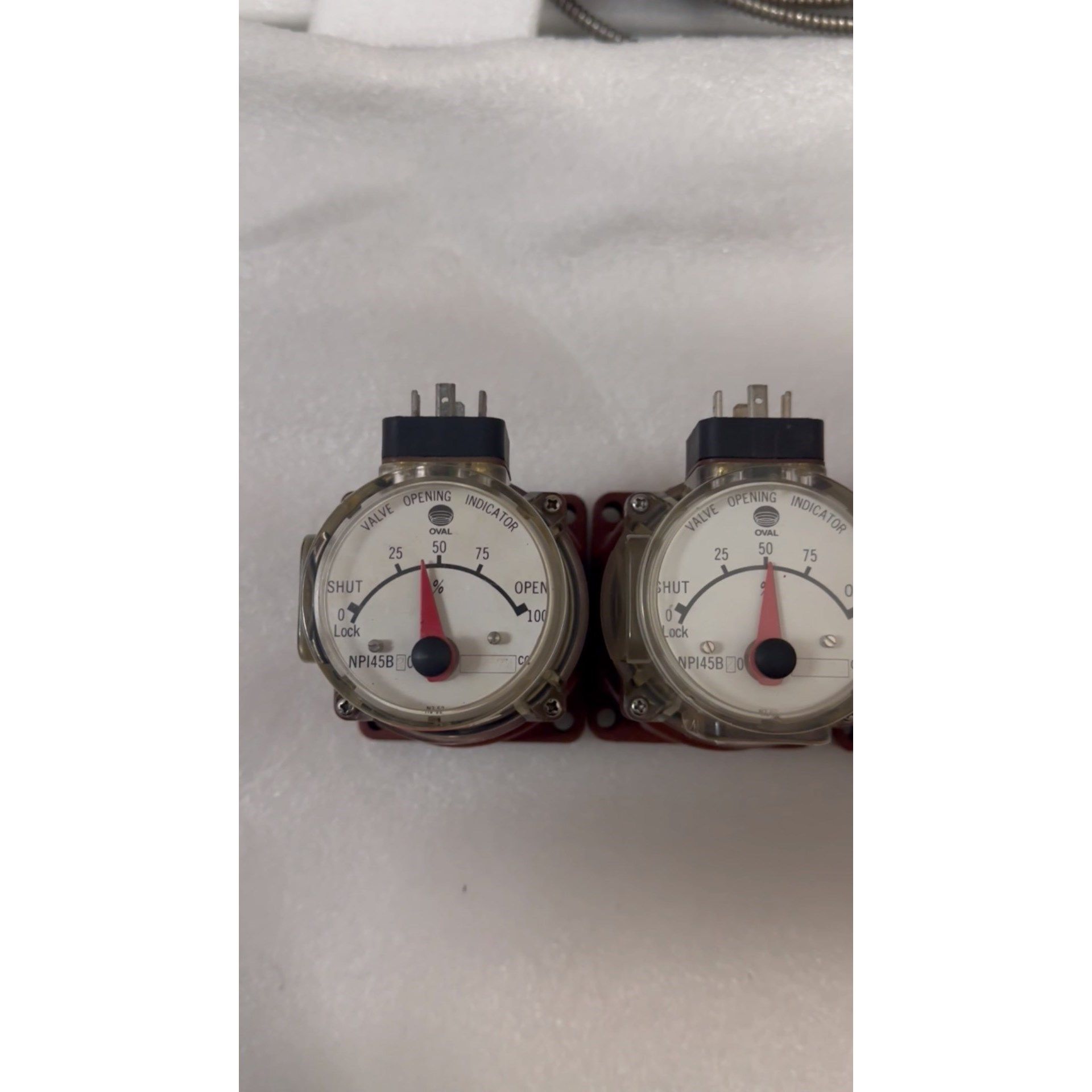 OVAL NPI45B20 74cc 阀位指示器全新未使用全新拍前请询价