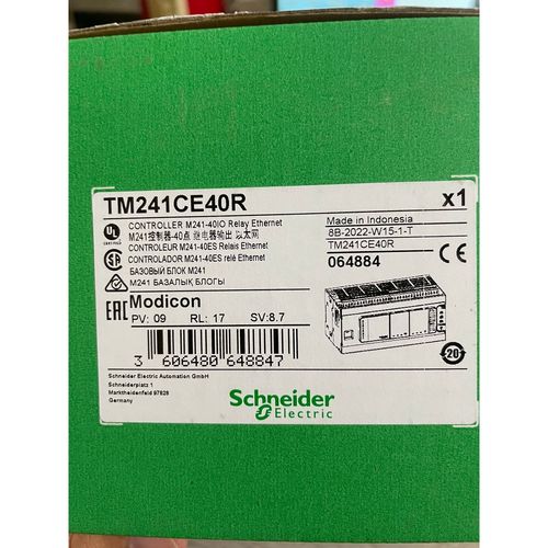 施耐德控制器 TM241CE40R TM241CE40T  拍前请询价