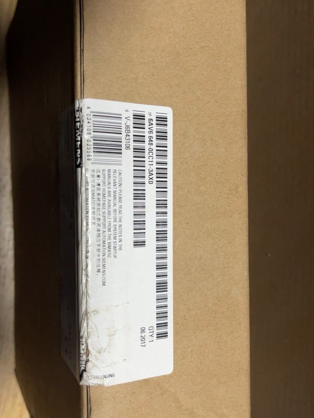 西门子触摸屏6AV6  648-0CC11-3AX0拍前请询价