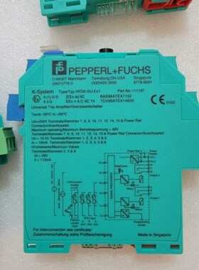 KFD2-GU-Ex1 倍加福 111197,全新拍前请询价