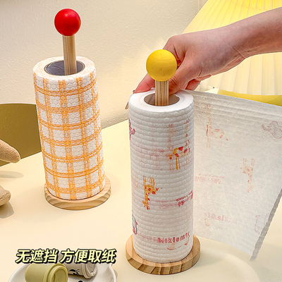 厨房纸巾架懒人抹布挂架卷纸架保鲜膜架一次性抹布厨房用纸卷筒架