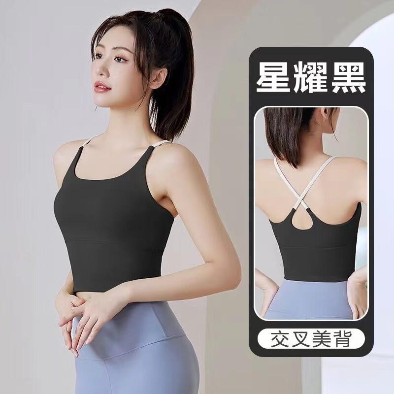 泳衣背心款上衣吊带紧身带胸垫免穿内衣单件女士运动游泳比基尼