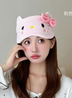 月子头巾产后专用秋冬加绒11月份产妇帽发带孕妇女大头围睡觉可带