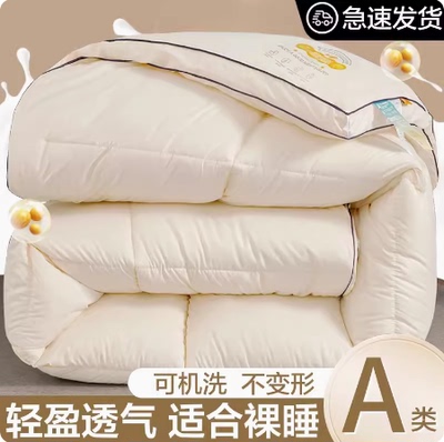 大豆纤维被子正品旗舰店棉被被芯180cmx220cm单双人150x200x230cm