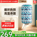 艾美特烘干机家用烘衣服小型宿舍干衣机烘衣机折叠晾衣架风干机P1