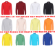 刺绣LOGO定制印刷印字 翻领POLO衫 长袖 工服定制纯色大王纯棉长袖