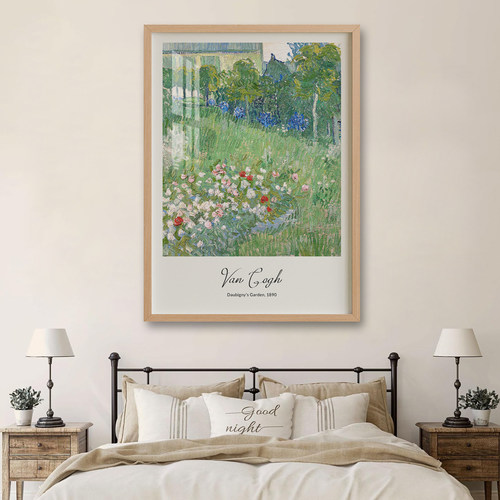 梵高莫奈抽象花卉油画装饰画