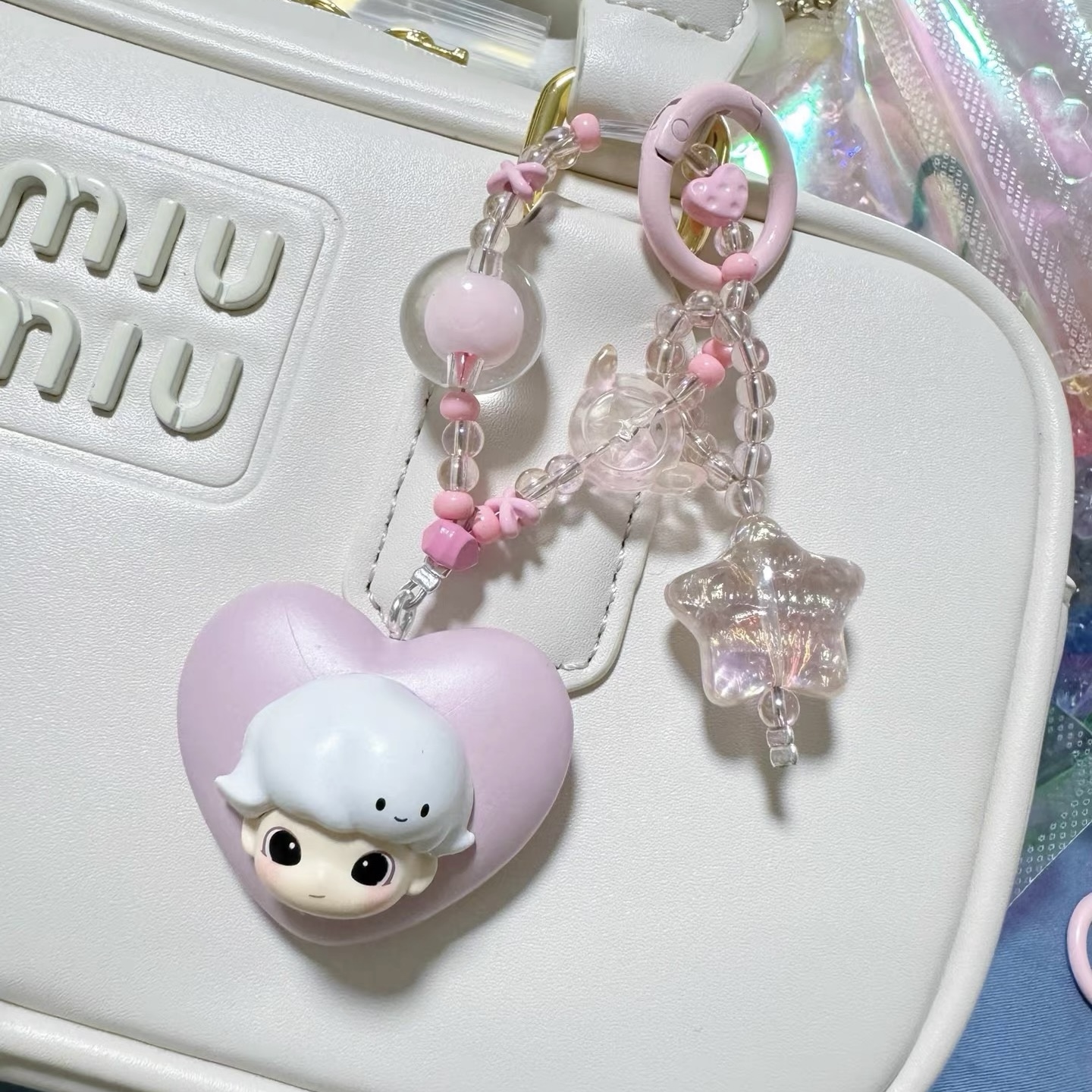 diy材料包自制奶油胶手机壳挂件