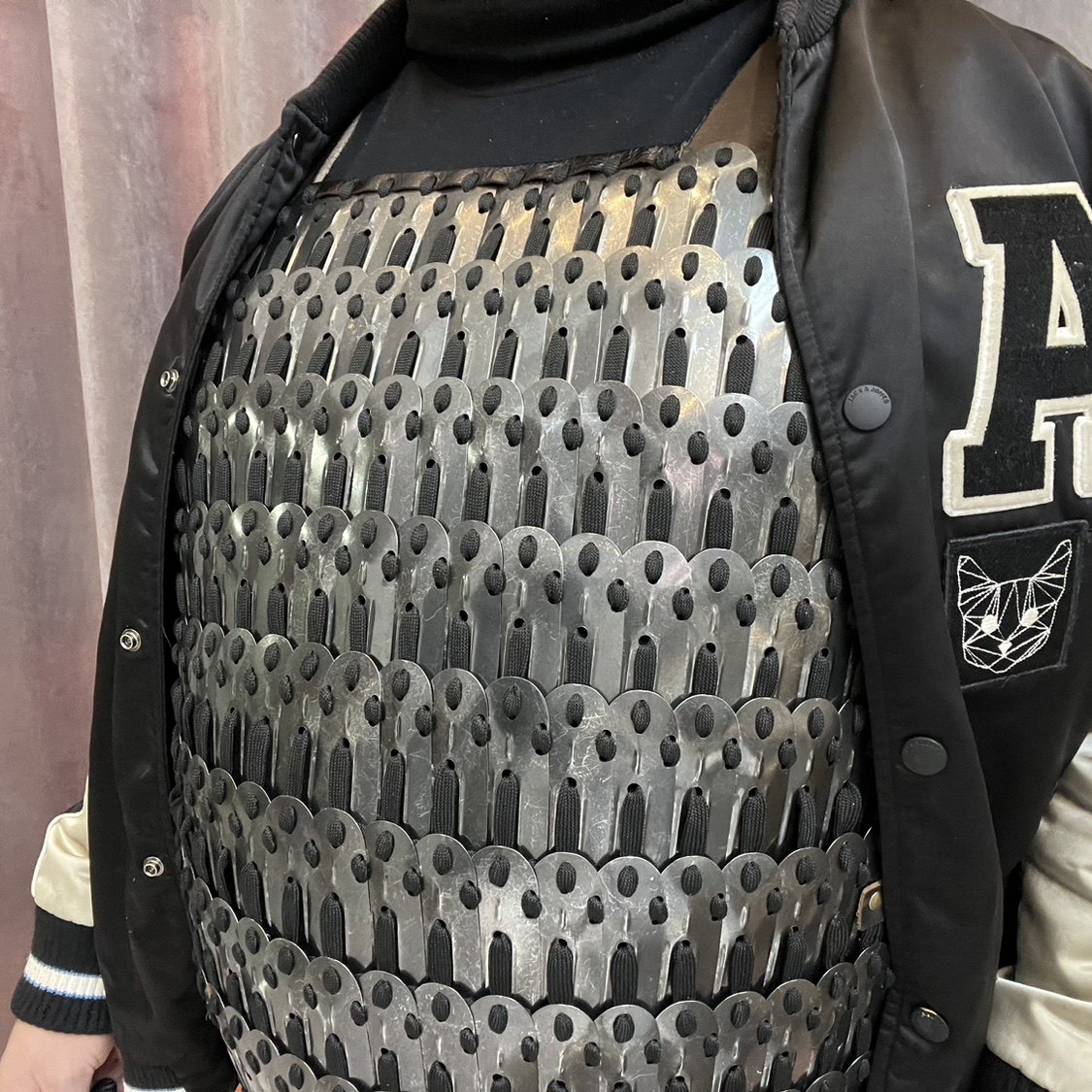 江东府扎甲防刺服防刺防砍超薄超轻内穿胸甲软甲中国甲胄防身护甲