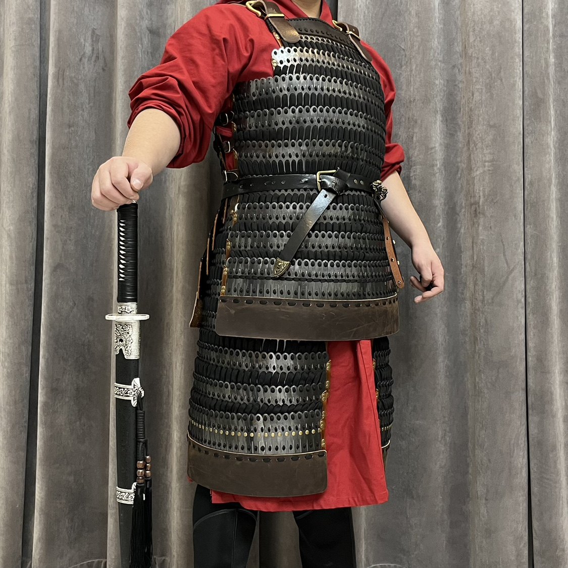 唐制扎甲甲胄江东府中国唐代甲胄