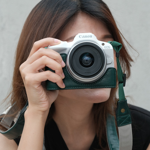 佳能R50复古保护套可换电池