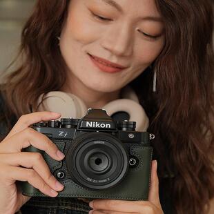 SVEN尼康zf手柄真皮保护套ZF皮套zf相机包ZFC配件NikongZF保护壳