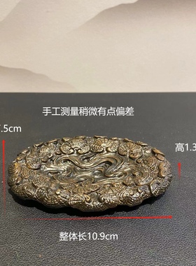 灵芝雕刻手把件人物瑞兽奇石置物底座