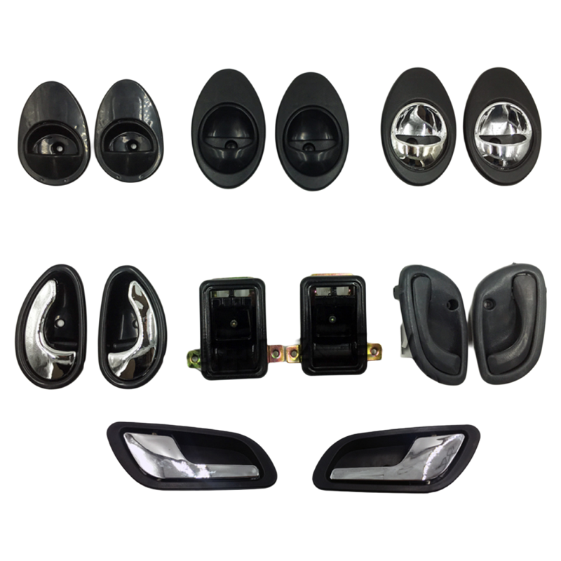 电动四轮车门拉手内扣电动三轮车门把手电动车内拉手内扣手门把手