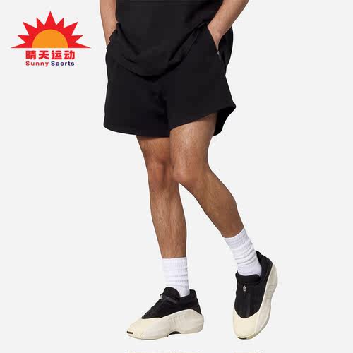 阿迪达斯三叶草男女同款运动短裤