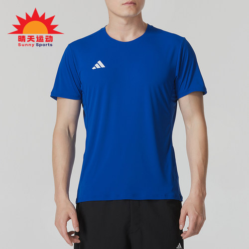 阿迪达斯男士运动休闲短袖