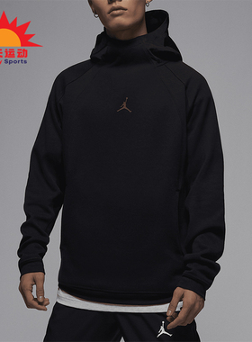 Nike/耐克正品JORDAN男士运动针织透气连帽卫衣FN5872-010