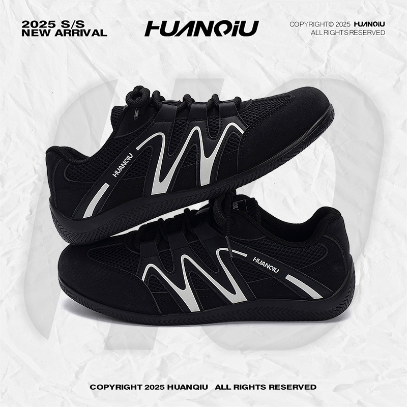 环球男鞋休闲赛车鞋平底阿甘鞋男春秋夏季透气轻便运动德训鞋男鞋