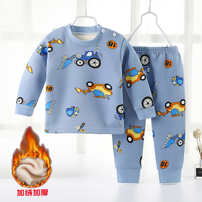 冬季儿童保暖衣套装女中小童小孩