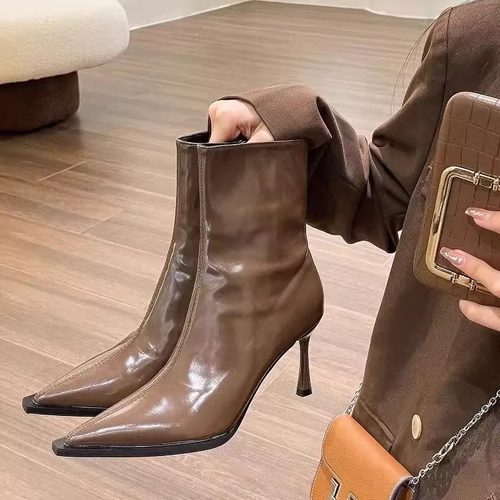 其他马丁靴人造毛绒橡胶女鞋