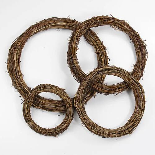 8-40cm Christmas Decoration Rattan Wreath Accessories DIY Do