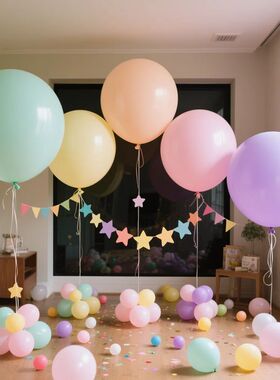 18-36inch Soft Gloss Macaron Balloons Thickened Helium Ballo