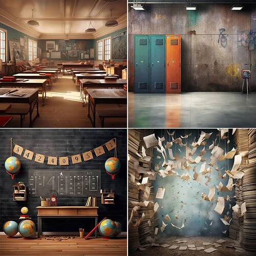 Mehofond Photography Background Back To School Blackboard Ch