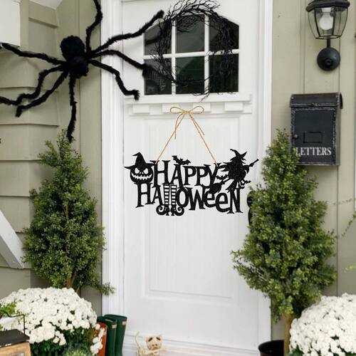 Halloween Hanging Ghost Bat for Front Door Decoration Hallow