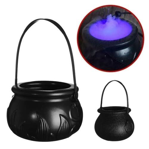 Plastic Halloween Decoration Mist Smoke Fog Skull Jar Party