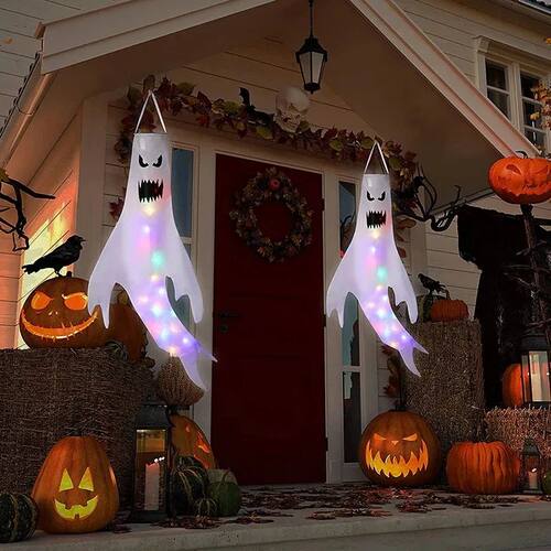 Halloween Decoration Ghost Wind Tunnel LED Luminous Ghost Pe
