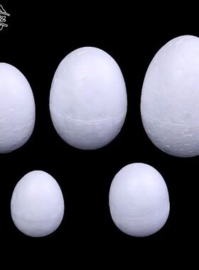 10pcs/set 3-7cm Modelling Polystyrene Styrofoam Foam Egg Bal