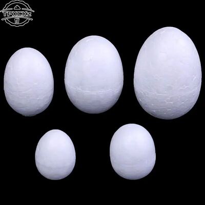 10pcs/set 3-7cm Modelling Polystyrene Styrofoam Foam Egg Bal