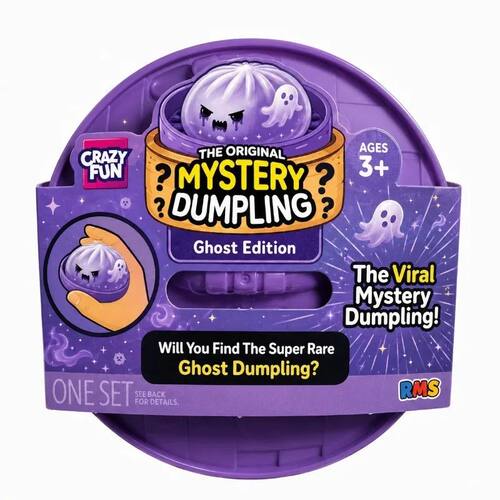 Glitter Halloween Ghost Dumplings Squishy Soft Slow Rebound
