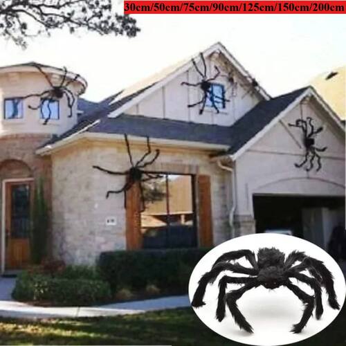 200cm Halloween Spiders Decoration Halloween Plush Spiders G