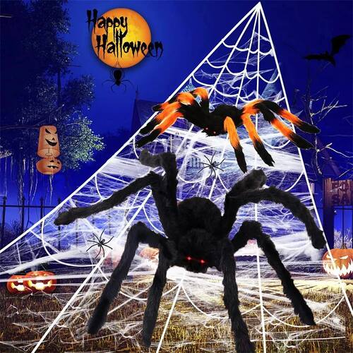 Halloween Big Multicolour Spider Horror Halloween Decoration