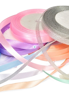 1cmx 22m Silk Satin Ribbon For Wedding Party Decoration